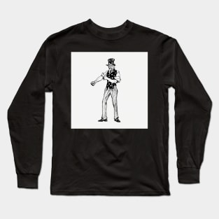 Vintage Uncle Sam. Long Sleeve T-Shirt